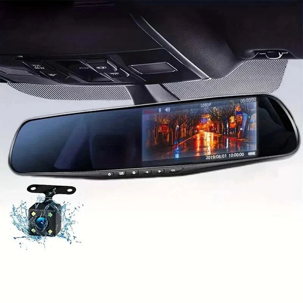 VisionSync™ - Smart Rear View Mirror wiith Camera - TumTum