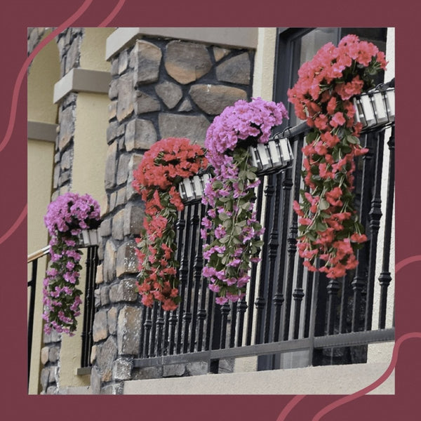 Vivid Artificial Hanging Orchid Bunch - TumTum