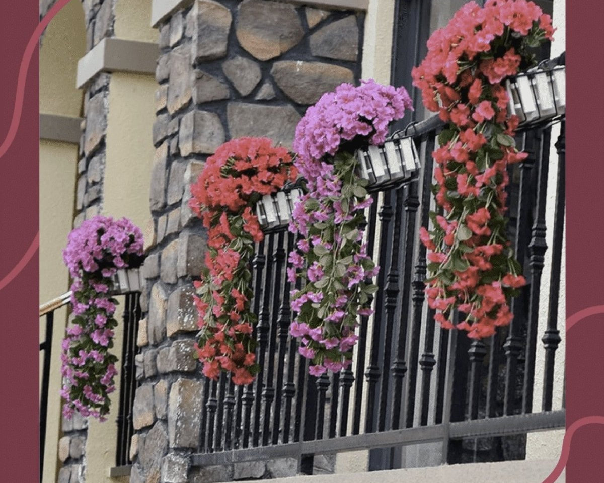 Vivid Artificial Hanging Orchid Bunch - TumTum
