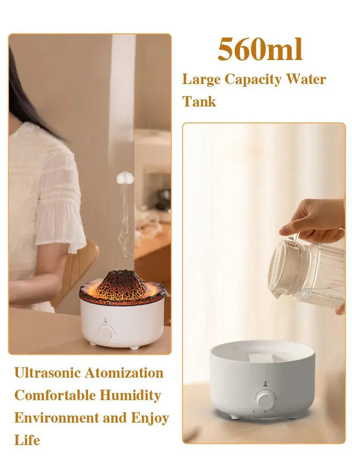 VolcanoVapor™ - Fire Flame Air Humidifier - TumTum